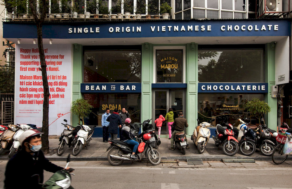 A chocolate-lover's paradise with strong espresso and house-made sweets